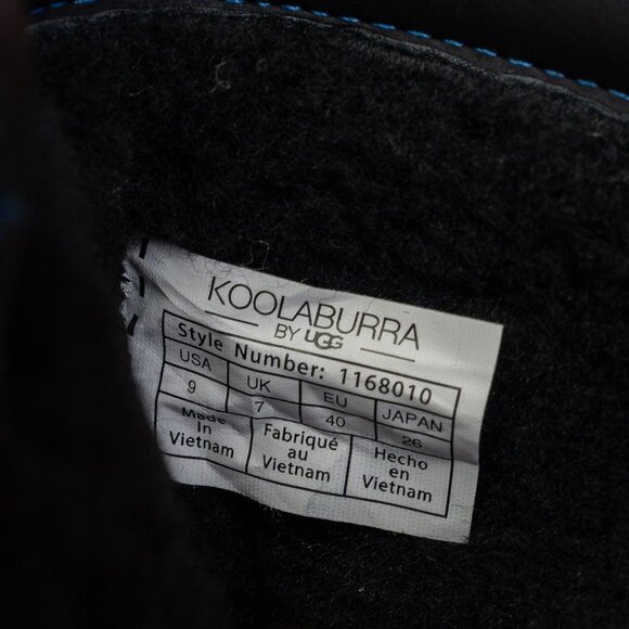 Koolaburra By UGG Women Black Suede Ultra Mini Hybrid Platform Boots 9US EUR 40 - Picture 6 of 7